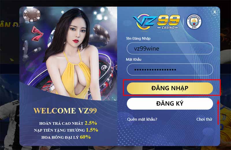 ĐĂNG NHẬP 8 hoàn tất quá trình đăng nhập